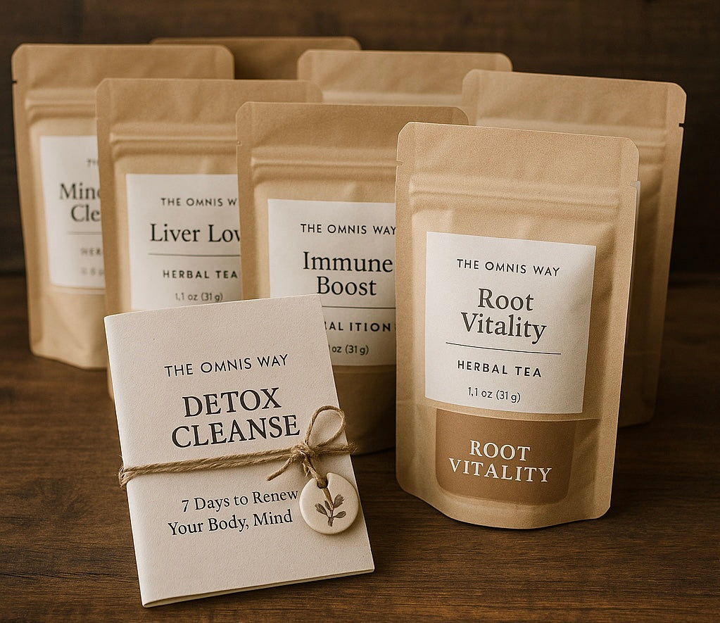 7-Day Herbal Detox Tea Bundle + Wellness Guide