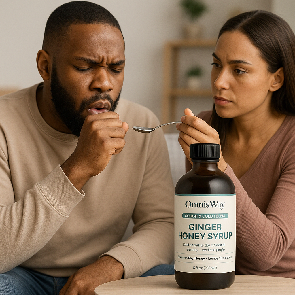 Ginger Honey Syrup – Cough & Cold Relief