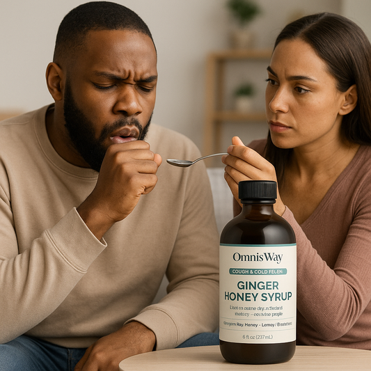 Ginger Honey Syrup – Cough & Cold Relief