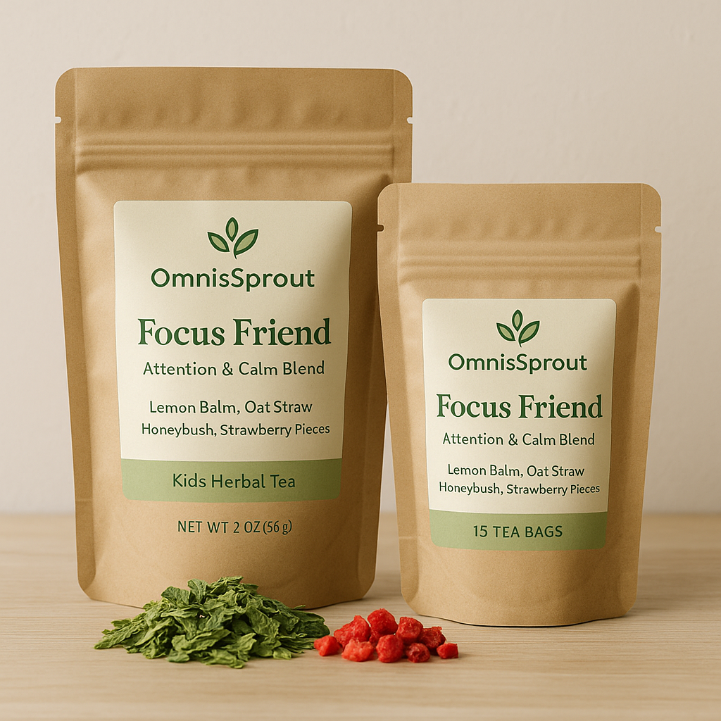 OmnisSprout Focus Friend – Attention & Calm Blend