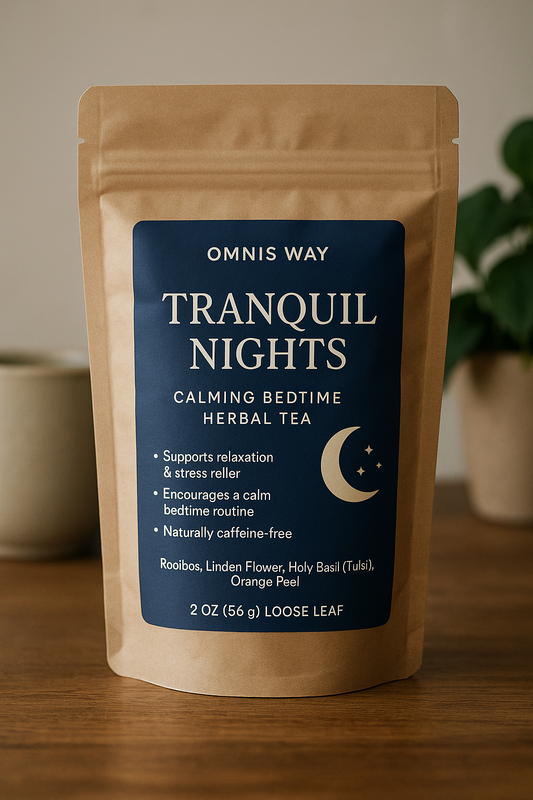 Tranquil Nights – Calming Bedtime Herbal Tea