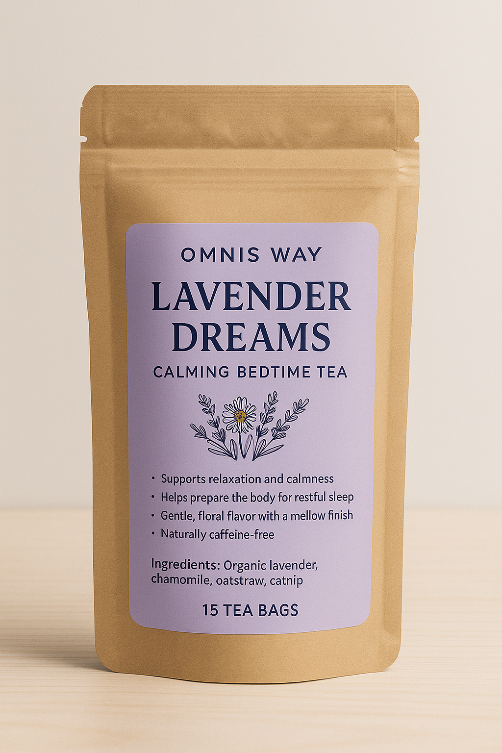 Lavender Dreams – Calming Bedtime Tea