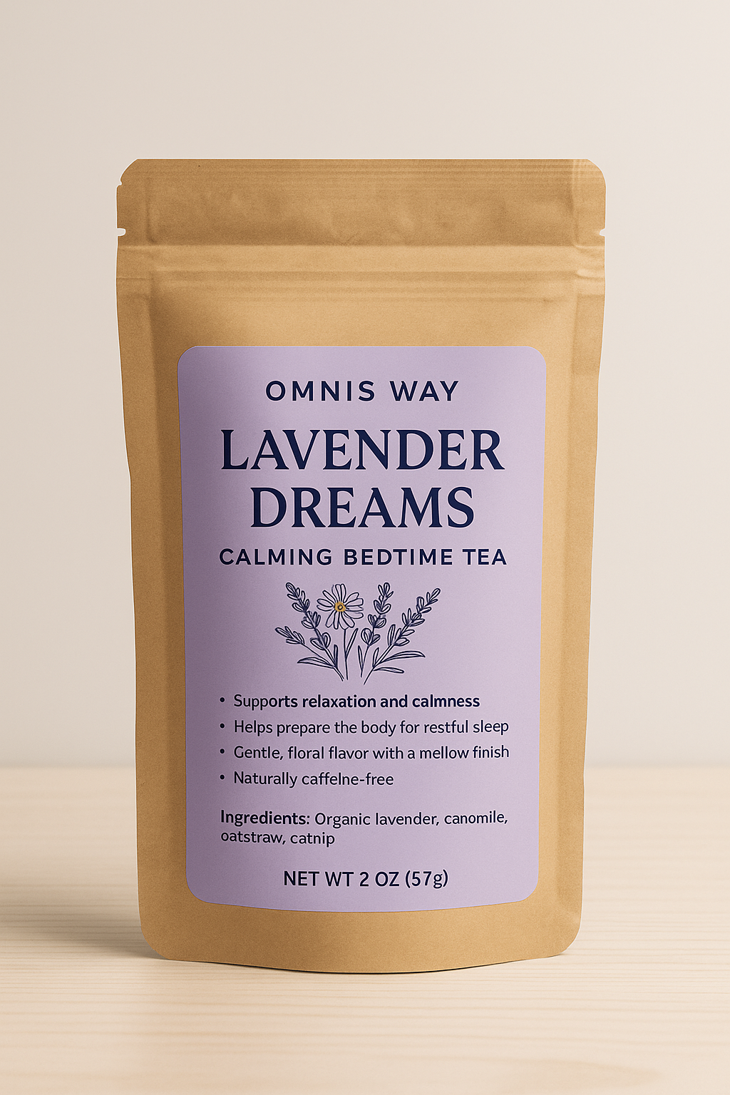 Lavender Dreams – Calming Bedtime Tea